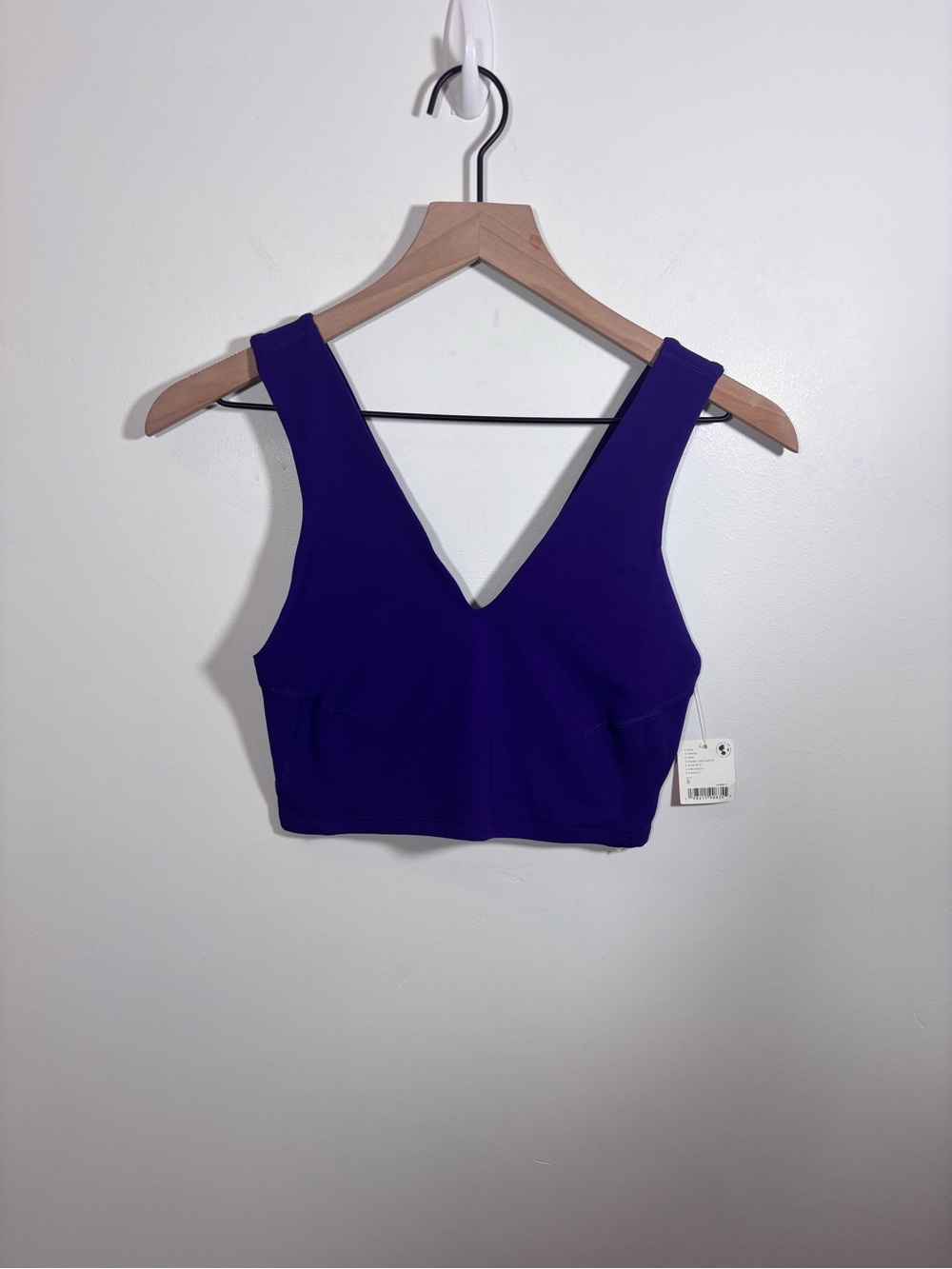 Free People Movement Never Better Crop Cami NWT Small Dark Amethyst Purple - Picture 2 of 11